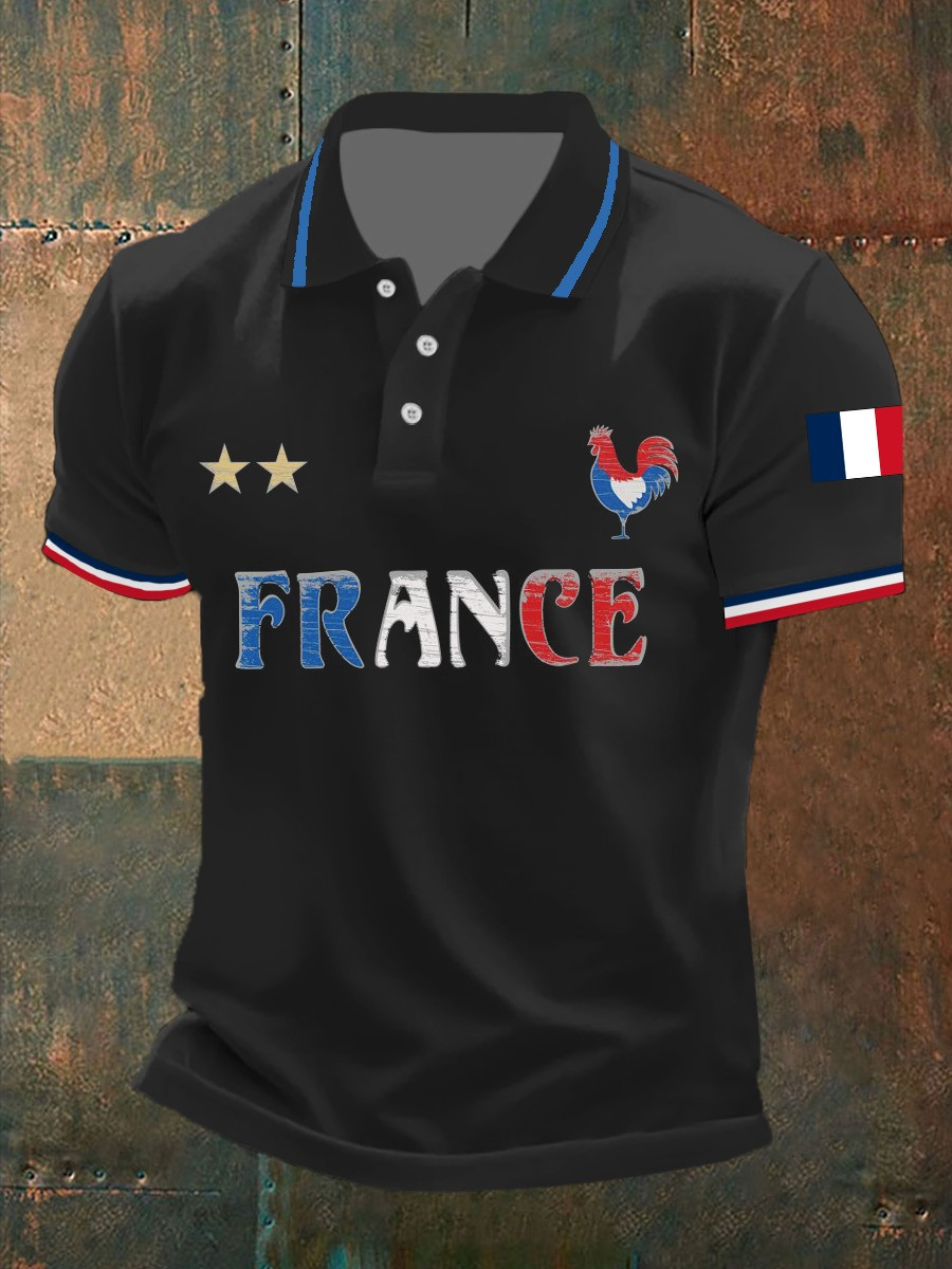 France World Cup 2026 Polo Shirt World Cup 2026 Clothing Best Gifts For Team France Fans