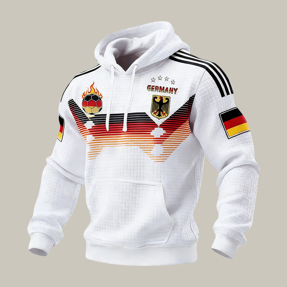 Germany 2026 FIFA World Cup Hoodie Soccer Hooded Sweatshirt For Soccer Lovers