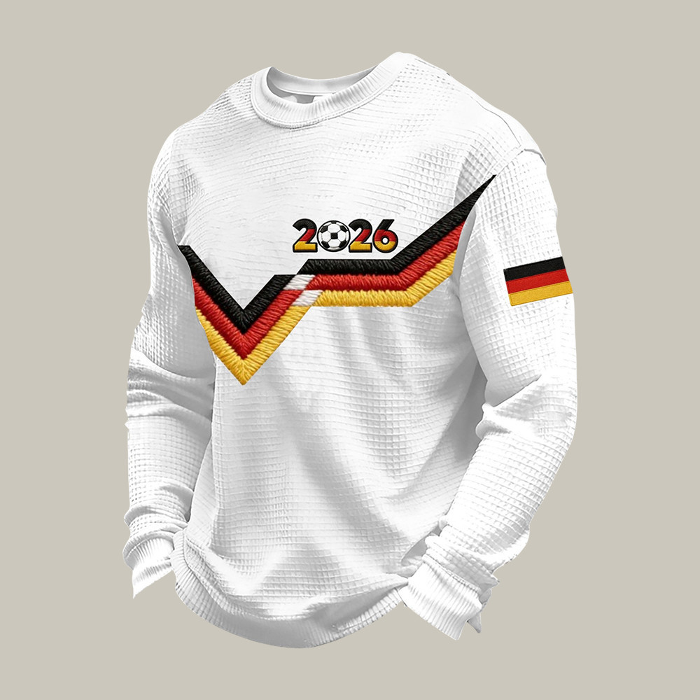 Germany 2026 FIFA World Cup Long Sleeve Shirt FIFA Club World Cup Bracket Apparel Soccer Gear