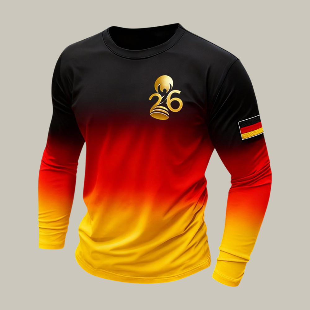 Germany 2026 FIFA World Cup Long Sleeve Shirt Game Day Clothing Soccer Gear