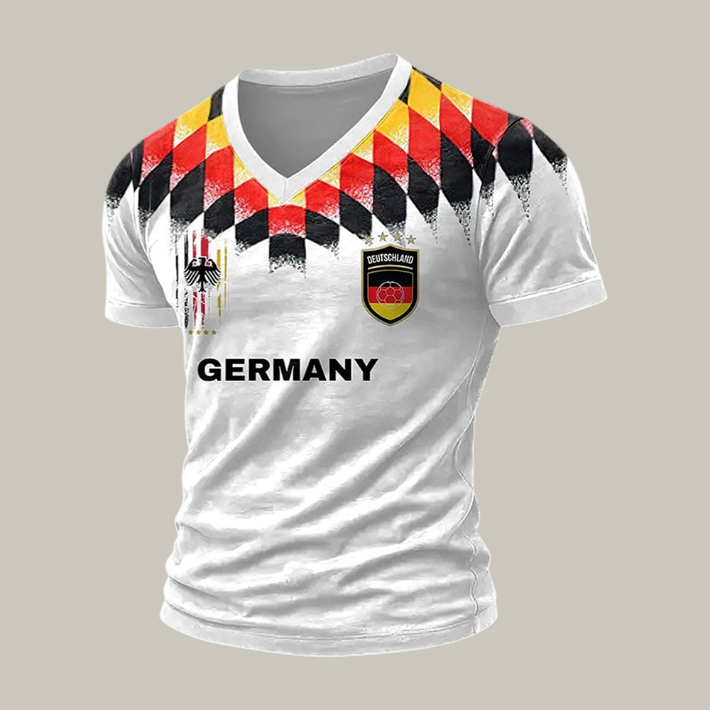 Germany 2026 FIFA World Cup V-Neck Shirt Soccer Fan Merch Gifts Idea For Husband