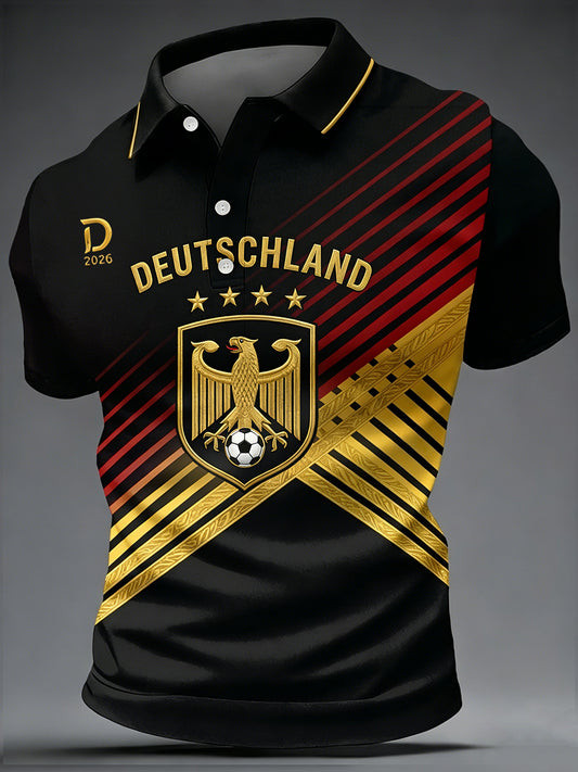 Germany FIFA World Cup 2026 Deutschland Polo Shirt World Cup Outfits For German
