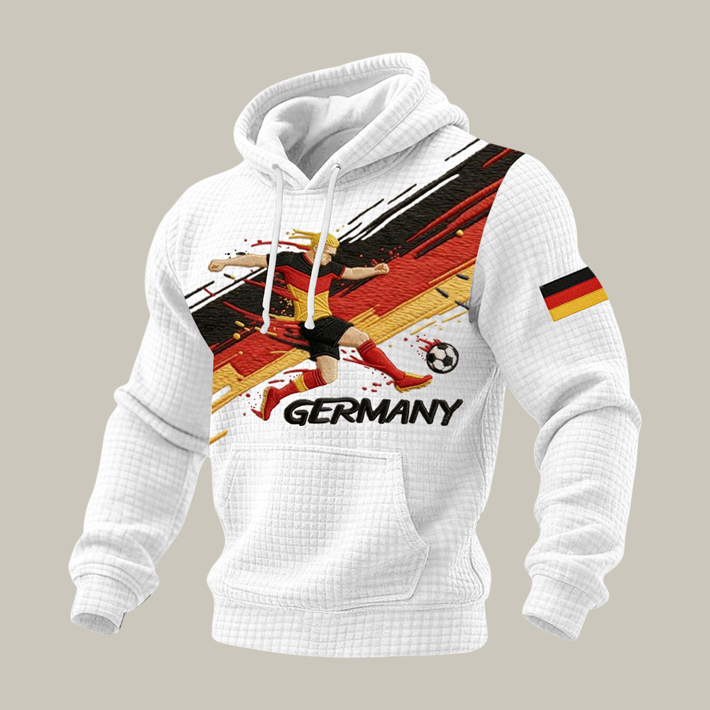 Germany FIFA World Cup 2026 Hoodie Soccer Hooded Sweatshirt Fan Gear
