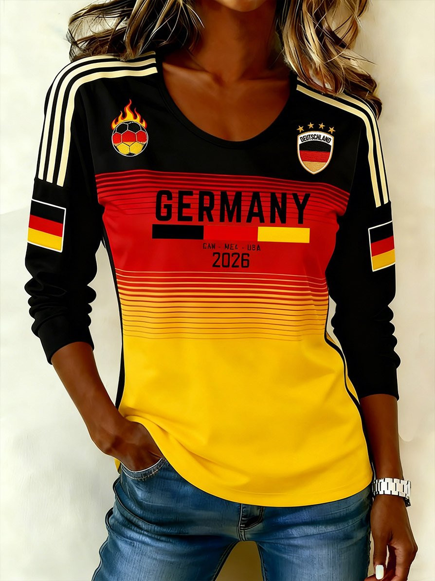 Germany FIFA World Cup 2026 Long Sleeve Shirt FIFA World Cup Merch Team Germany Fan Gifts Idea