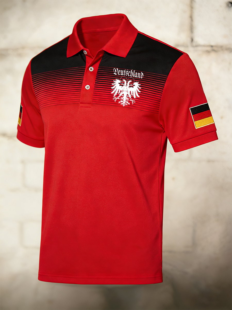 Germany FIFA World Cup 2026 Polo Shirt Deutschland Soccer Apparel For Fan