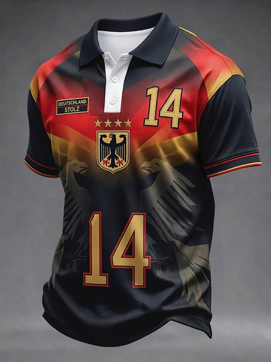 Germany FIFA World Cup 2026 Polo Shirt Germany Soccer Polos For World Cup Fan
