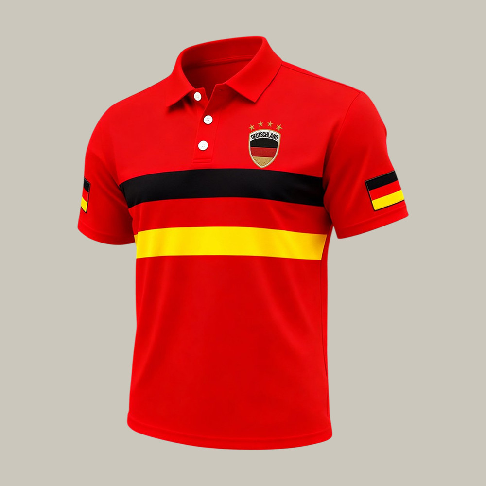 Germany FIFA World Cup 2026 Polo Shirt Soccer Clothes Game Day Gear For Him