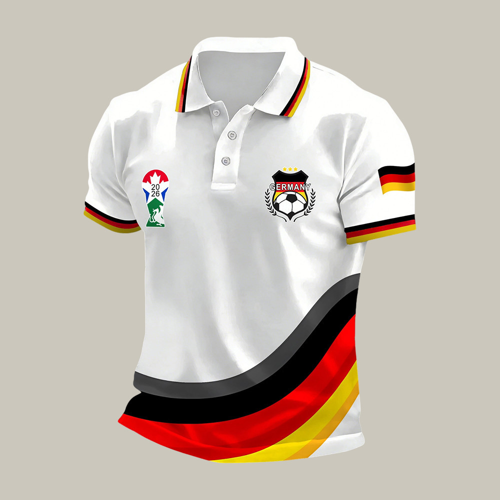 Germany FIFA World Cup 2026 Polo Shirt Soccer Dad Shirt 2026 World Cup Gear
