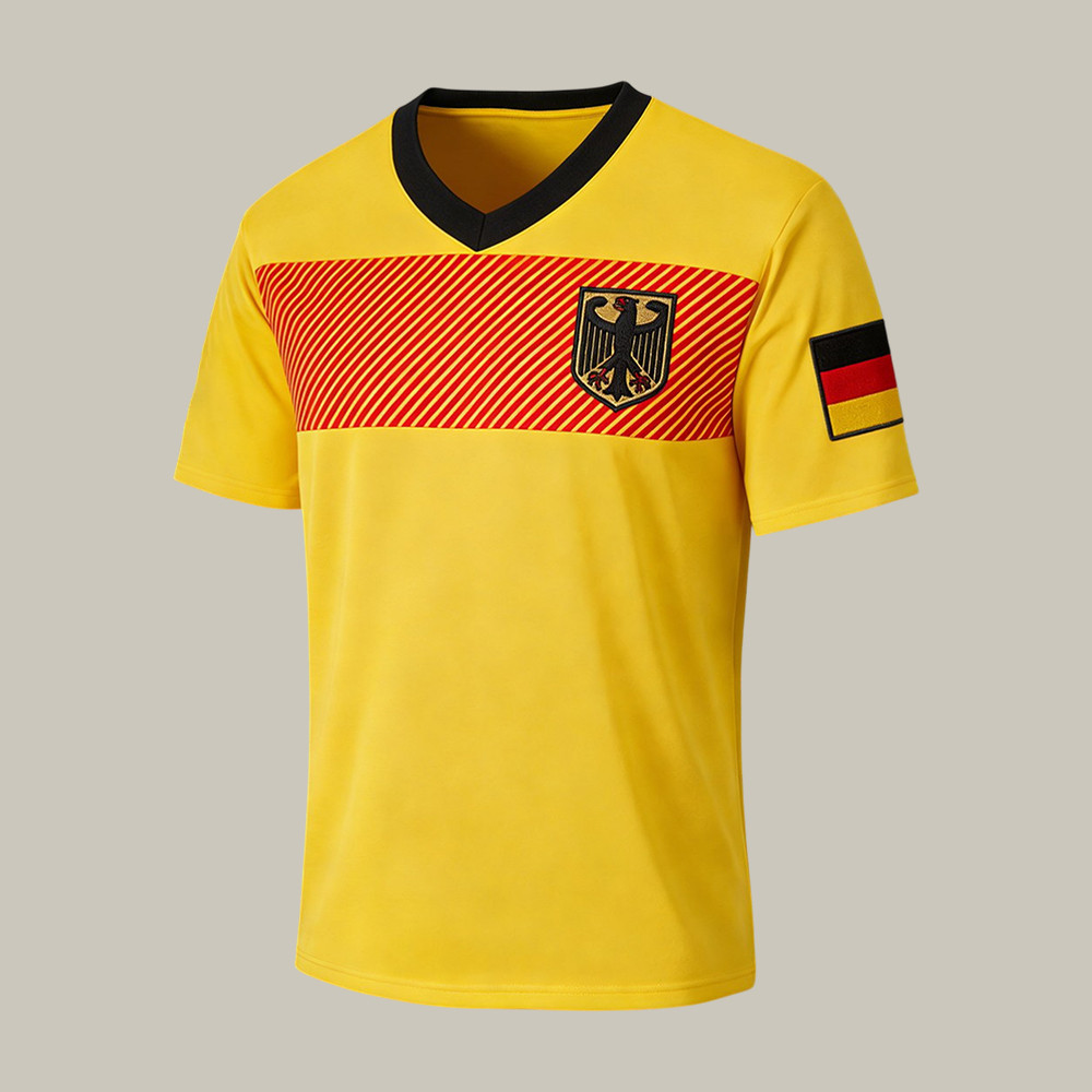 Germany FIFA World Cup 2026 V-Neck Shirt World Cup Clothing Line For Soccer Players