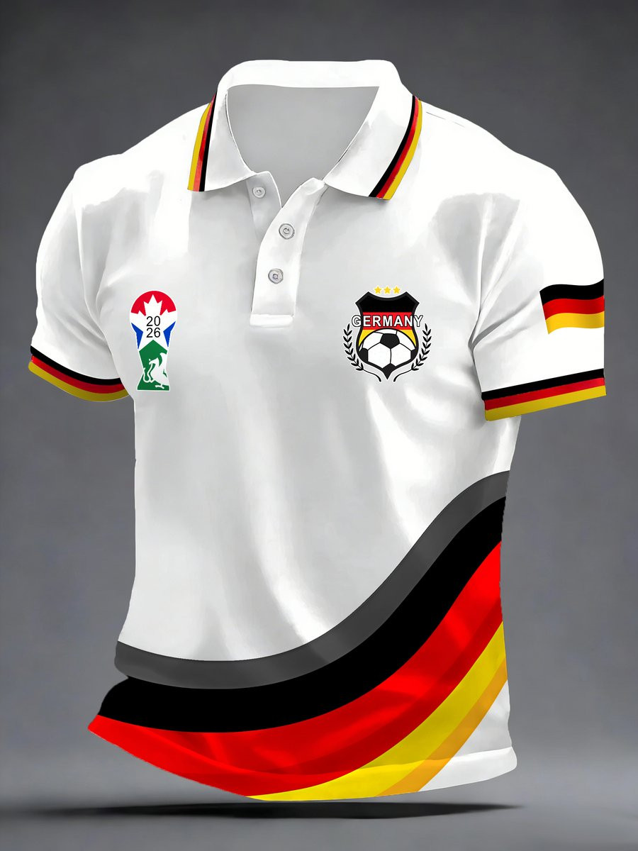 Germany World Cup 2026 Polo Shirt Germany World Cup Squad Shirt For Father's Day