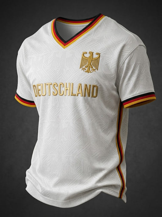 Germany World Cup 2026 V-Neck Shirt Germany World Cup Team Shirt Soccer Fan Outfits