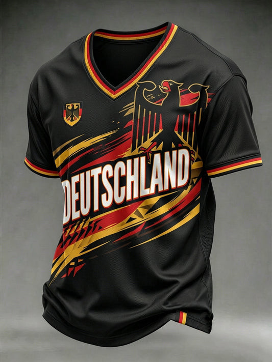 Germany World Cup Squad Deutschland V-Neck Shirt World Cup 2026 Merch Fan Gifts
