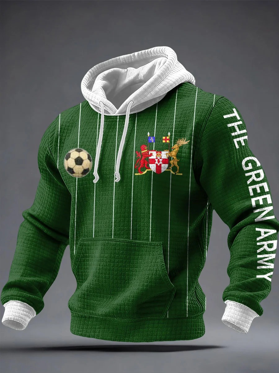 Ireland World Cup 2026 Hoodie The Green Army Hooded Sweatshirt Best Gifts For World Cup Fans