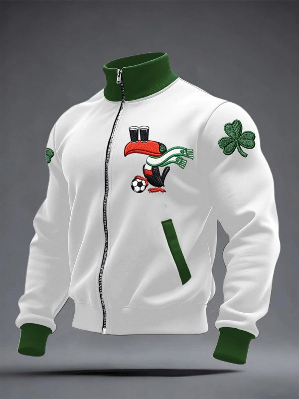 Ireland World Cup 2026 Jacket Soccer Game Day Clothing Best Gifts For World Cup Fans