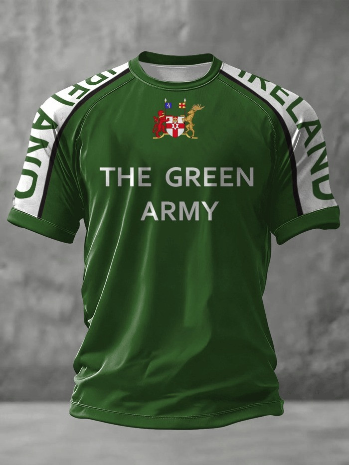 Ireland World Cup 2026 T-Shirt The Green Army Tee Cool Best Gifts For World Cup Lovers