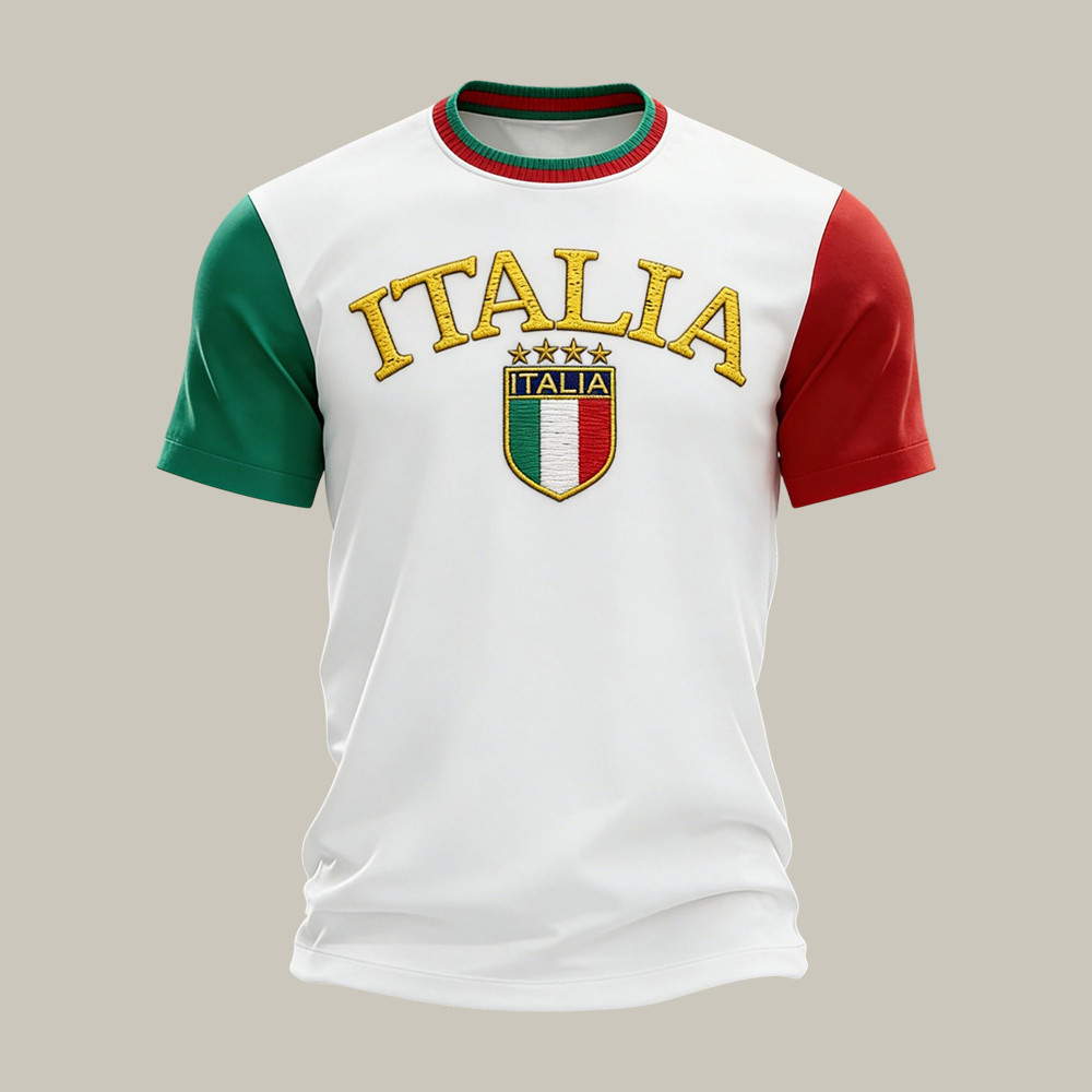 Italia 2026 FIFA World Cup T-Shirt Soccer Fan Merch Best Present For Dad Birthday