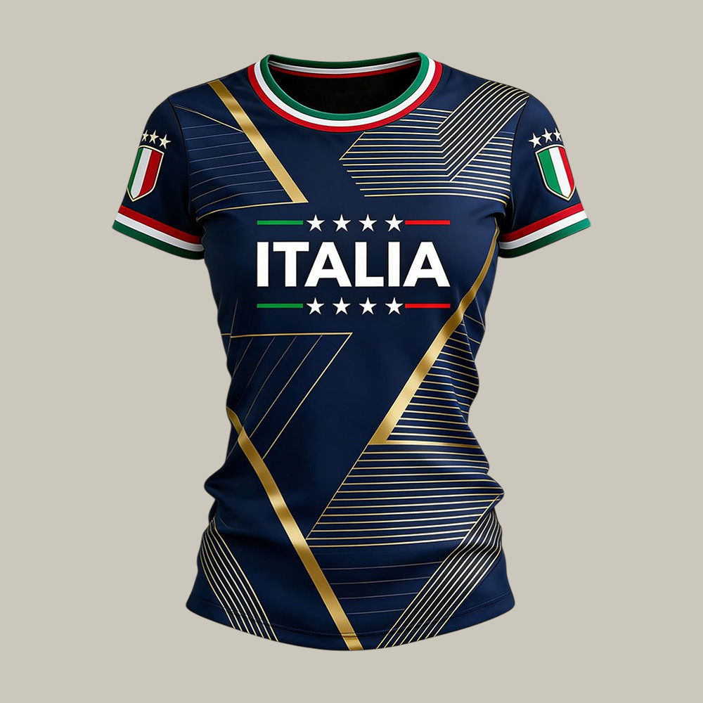 Italia FIFA Club World Cup Bracket T-Shirt Game Day Shirt Huge Fan For Mom
