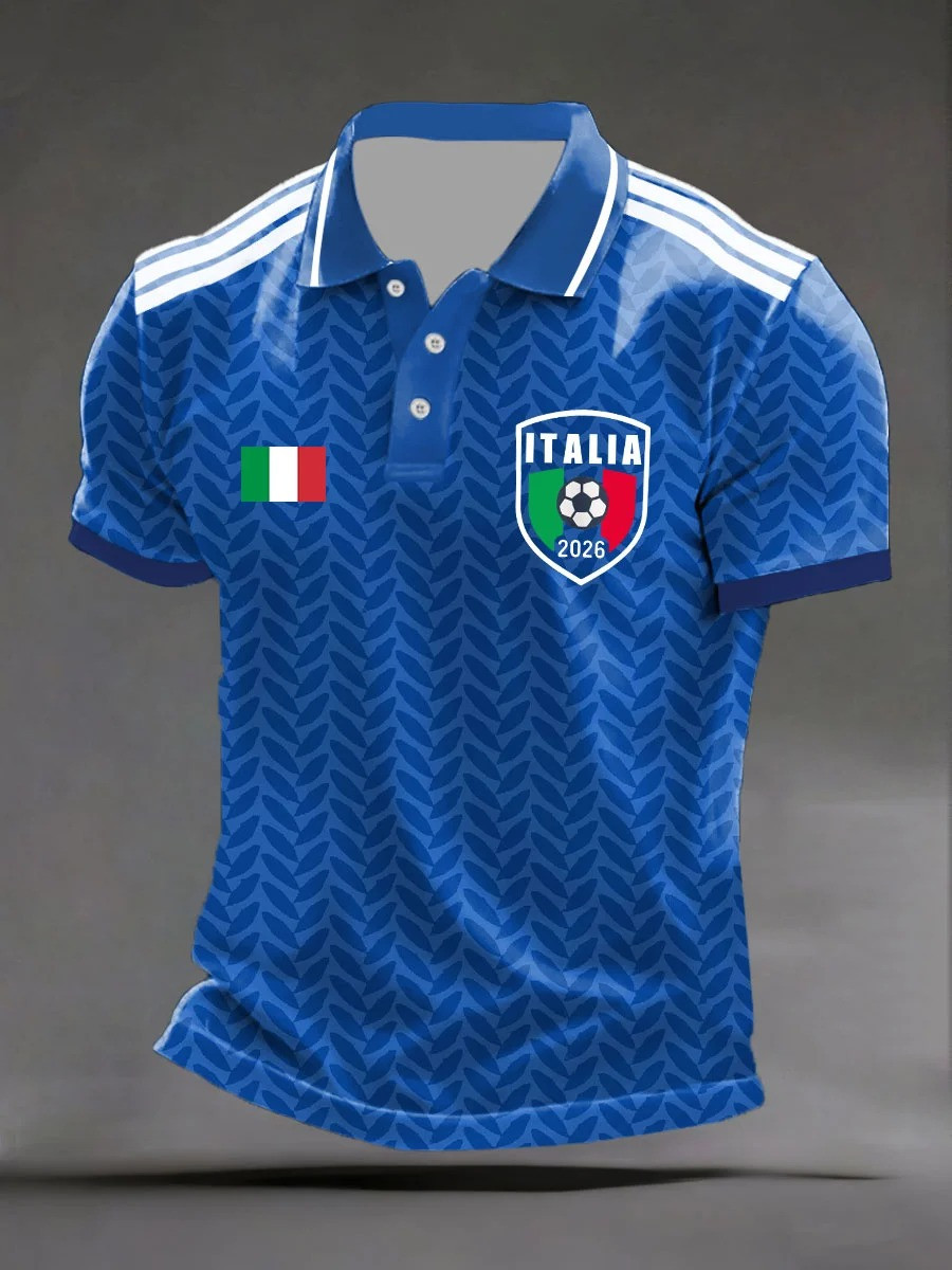 Italia World Cup 2026 Polo Shirt World Cup Merch Team Italia Supporters Best Gifts For Him