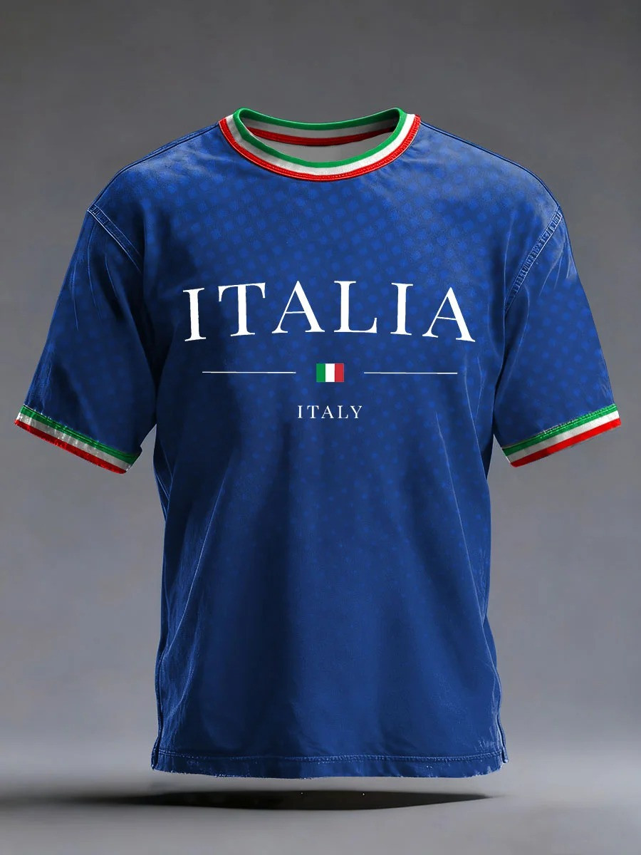 Italia World Cup 2026 T-Shirt Italian Soccer Clothing Best Gifts Idea For World Cup Fans