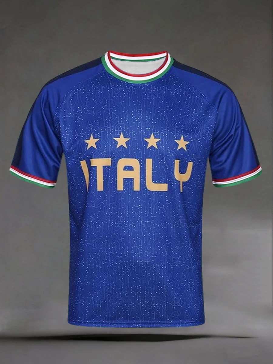 Italia World Cup 2026 T-Shirt Italian Soccer Tee World Cup Merch Best Gifts For Soccer Lovers