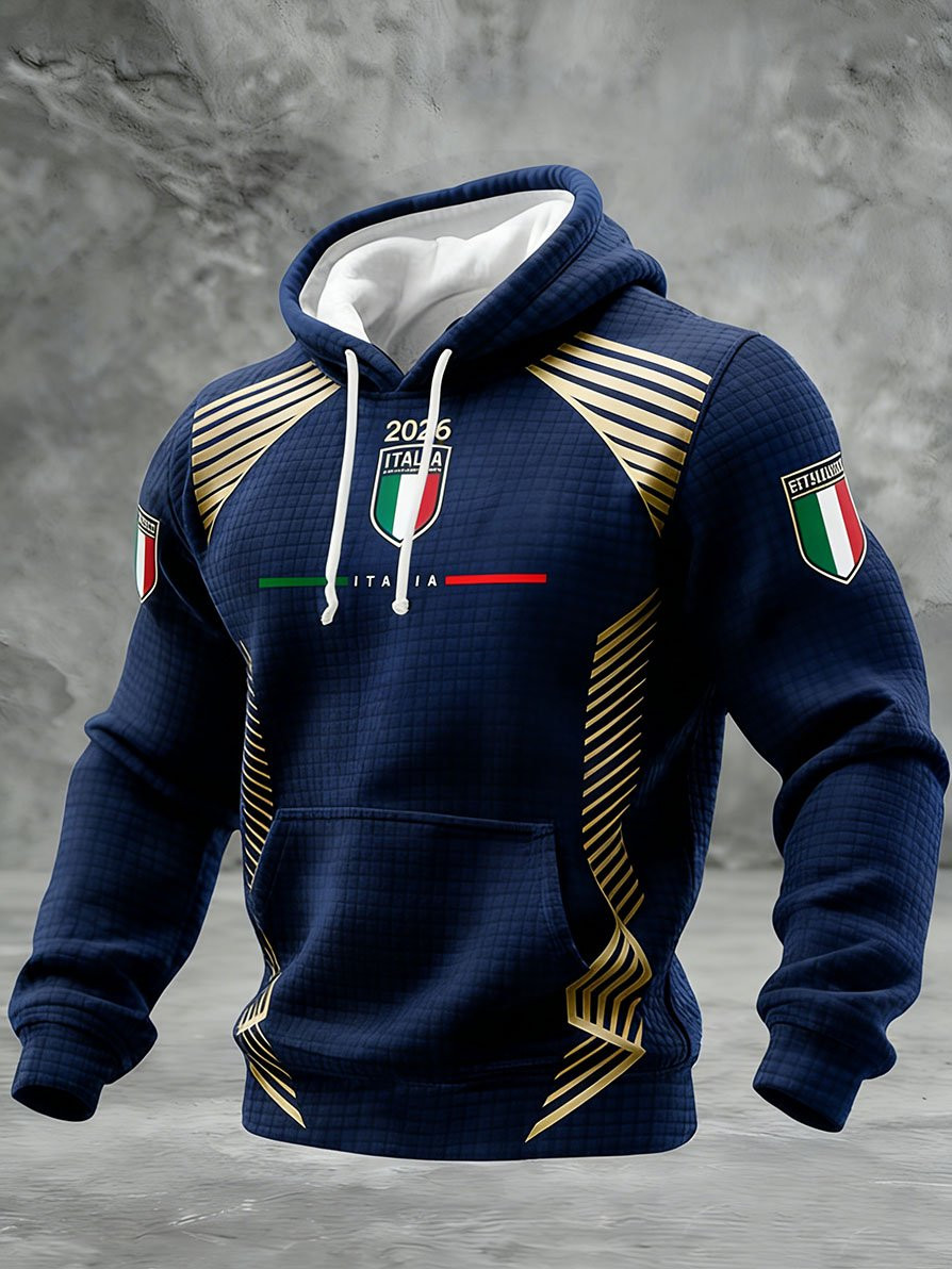 Italy FIFA World Cup 2026 Hoodie World Cup Italy 2026 Hooded Sweatshirt Soccer Fan Gifts