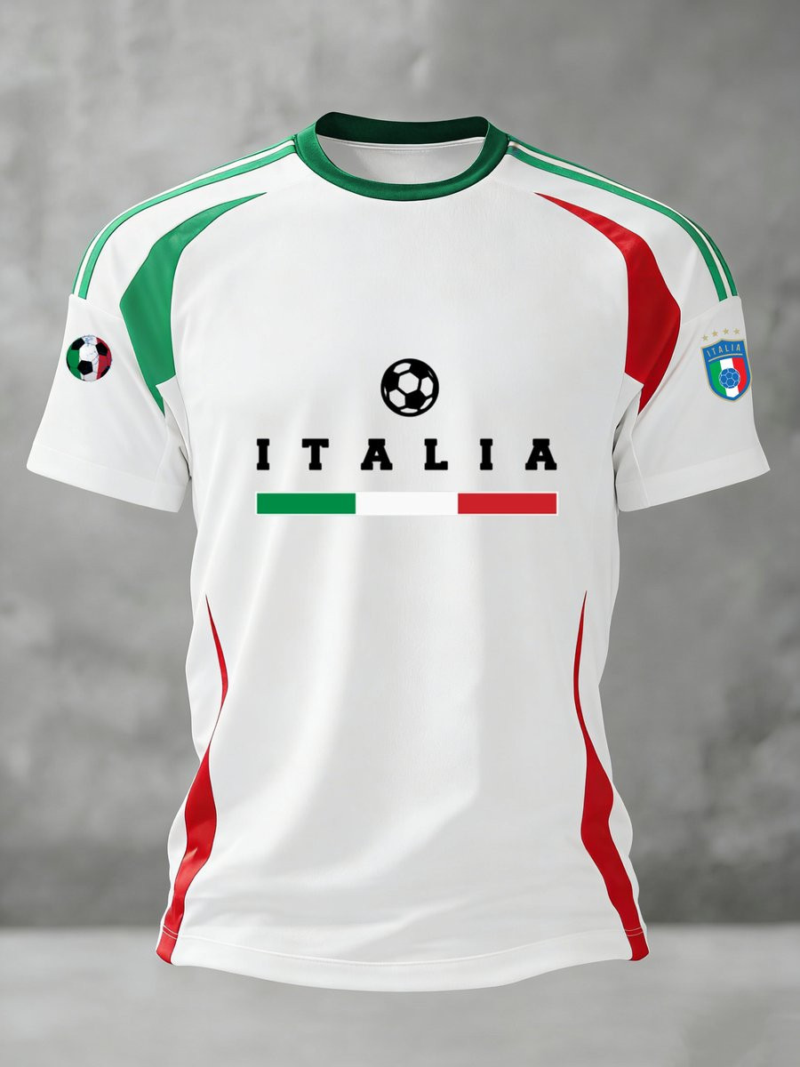 Italy FIFA World Cup 2026 Shirt Italia Soccer Clothing FIFA World Cup Merch Fan Apparel