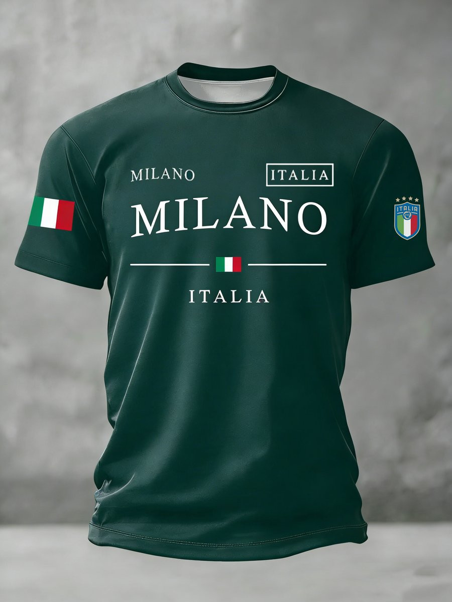 Italy World Cup 2026 Shirt Milano Italia Soccer Shirt World Cup 2026 Merch Fan Gifts