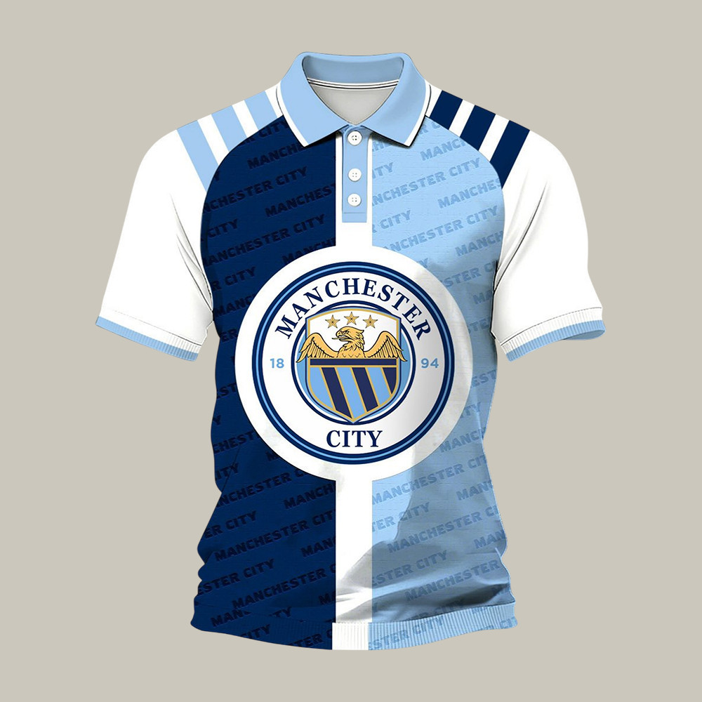 Manchester City FIFA World Cup 2026 Polo Shirt Soccer Clothes Good For Dad