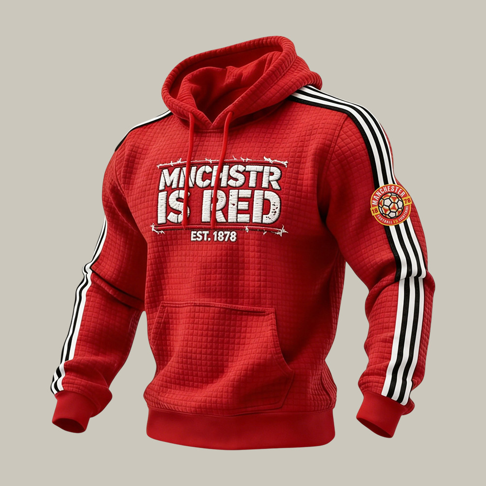 Manchester Is Red FIFA World Cup 2026 Hoodie Soccer Apparel Good For Him