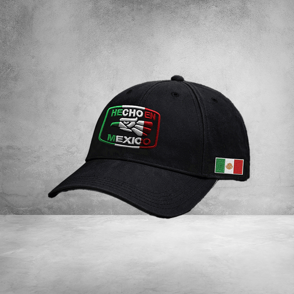 Mexico World Cup 2026 Hat Hecho En Mexico Embroidered Cap For Soccer Lovers