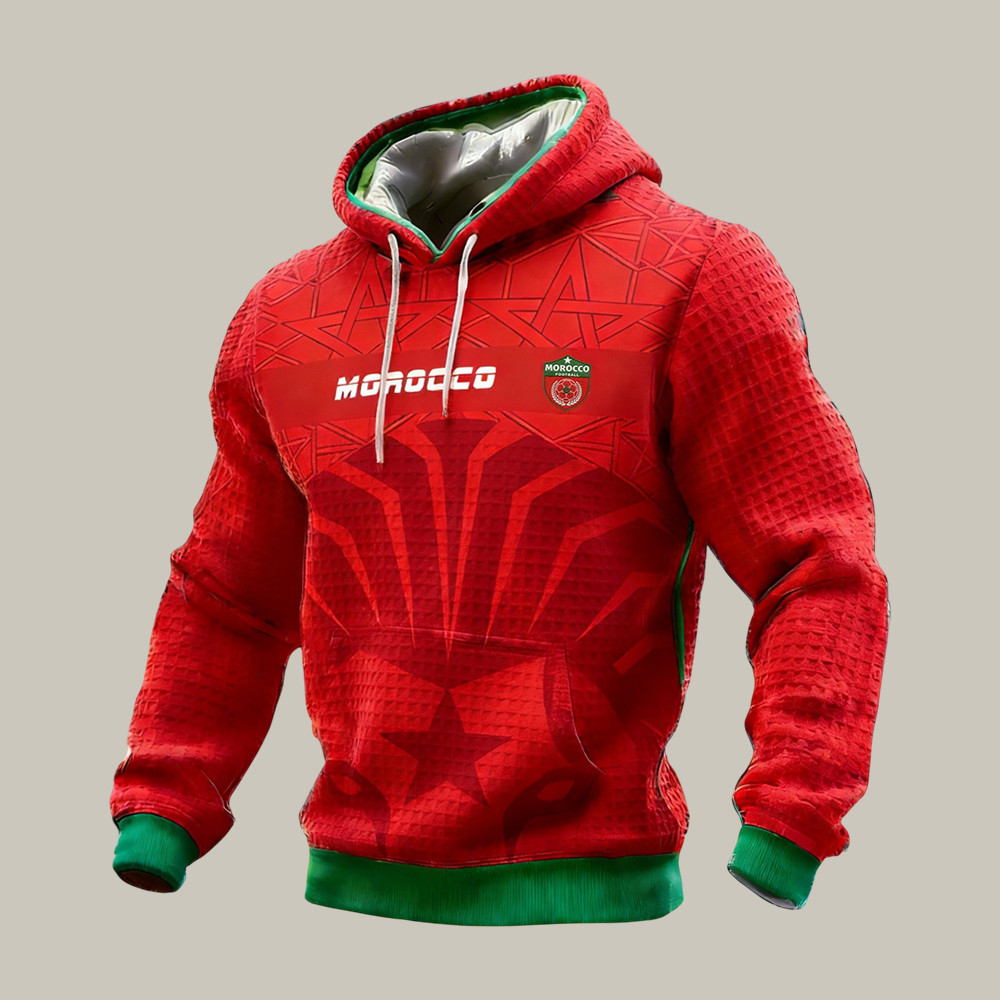 Morocco FIFA World Cup 2026 Hoodie Soccer Apparel Good For Fan