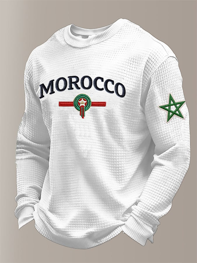 Morocco FIFA World Cup 2026 Long Sleeve Shirt Morocco World Cup 2026 Merch Gifts