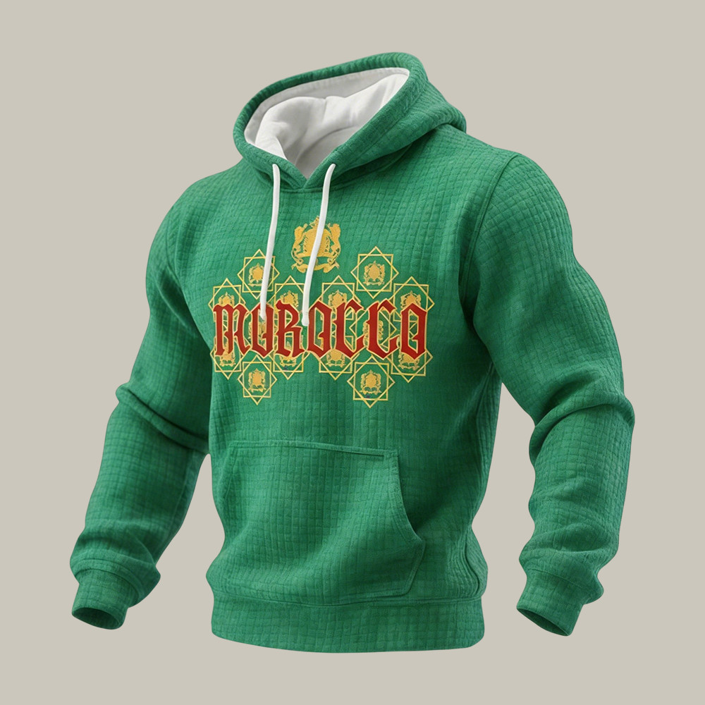 Morocco Royal Atlas lions Hoodie 2026 FIFA World Cup Apparel Soccer Lover For Father