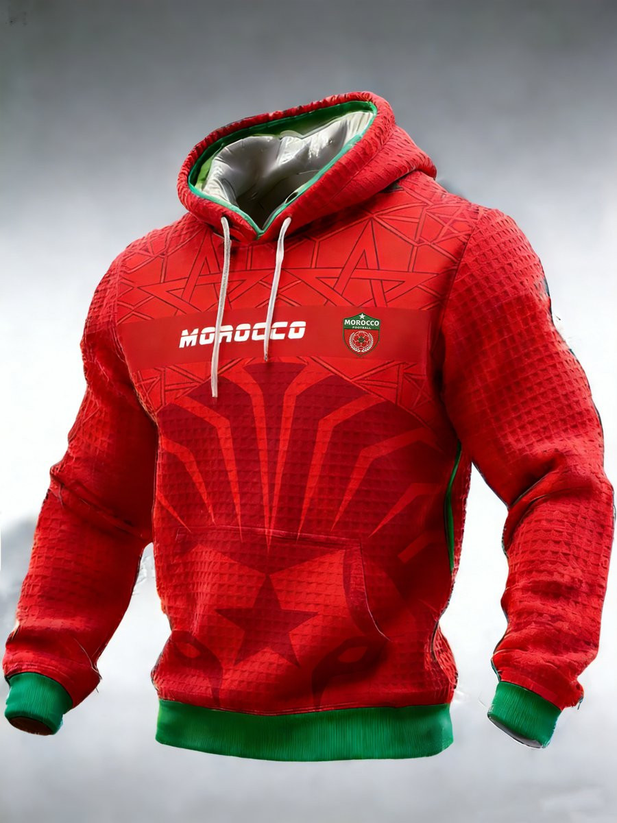 Morocco World Cup 2026 Hoodie Morocco Games World Cup 2026 Apparel Soccer Fan Gifts