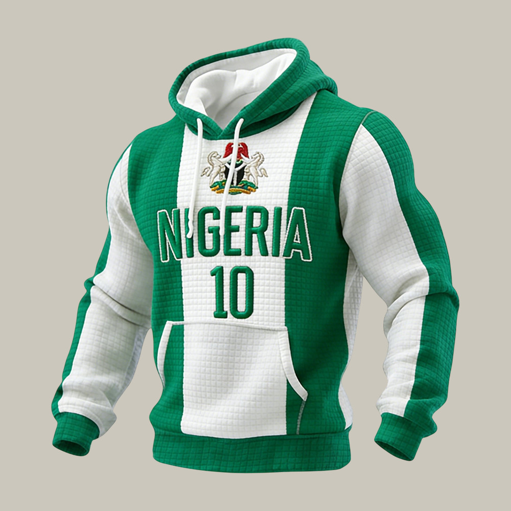Nigeria FIFA World Cup 2026 Hoodie Game Day Clothing Soccer Fan Gifts Idea