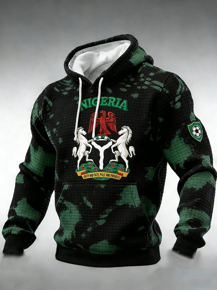 Nigeria FIFA World Cup 2026 Hoodie Nigeria World Cup 2026 Merch Soccer Players Gifts