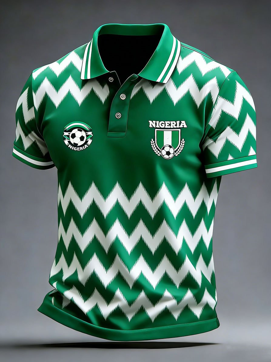 Nigeria FIFA World Cup 2026 Polo Shirt Nigeria National Team Outfits Soccer Fan Gifts