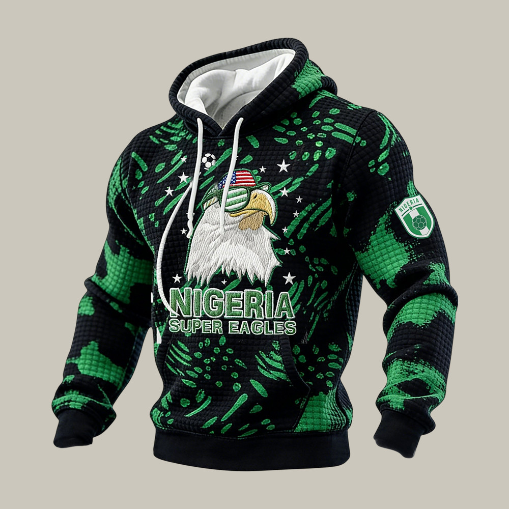 Nigeria Super Eagles Soccer Hoodie FIFA World Cup 2026 Apparel Gifts Idea For Him