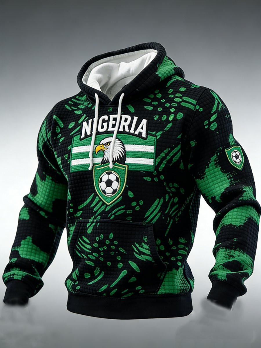 Nigeria World Cup 2026 Hoodie FIFA World Cup Merch Soccer Lovers For Fan
