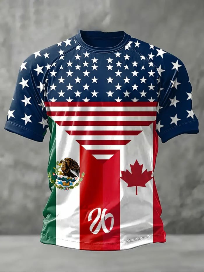 North America World Cup 2026 T-Shirt USA Soccer Apparel Best Gifts For Soccer Lovers