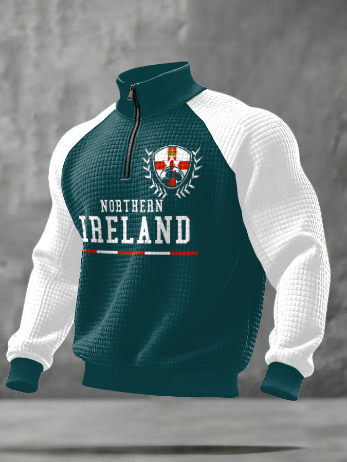 Northern Ireland World Cup 2026 Zip Sweatshirt Game Day Apparel World Cup Fan Gifts