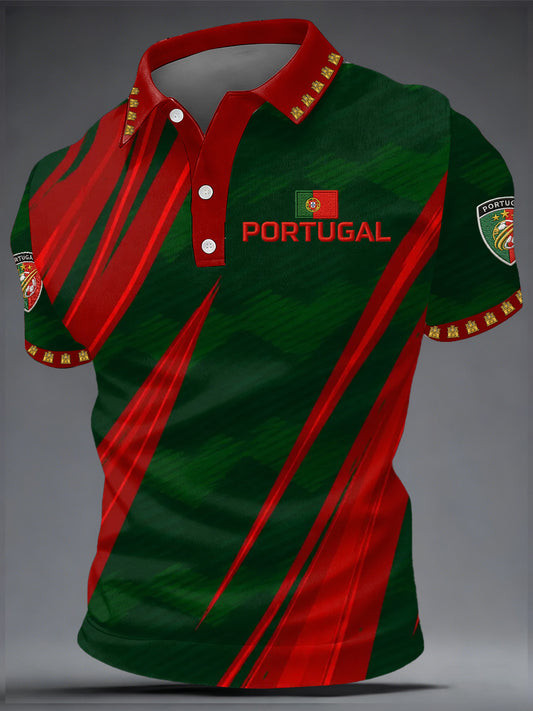 Portugal FIFA World Cup 2026 Polo Shirt FIFA World Cup Merch Portuguese Gifts Idea