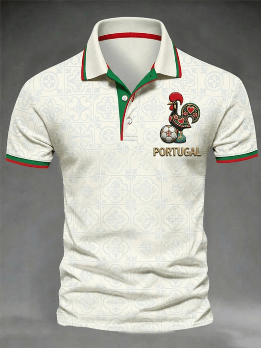 Portugal FIFA World Cup 2026 Polo Shirt Portugal Soccer Apparel For World Cup Lovers