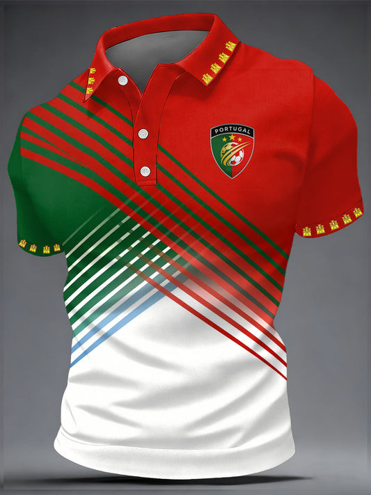 Portugal FIFA World Cup 2026 Polo Shirt World Cup 2026 Merch For Portuguese