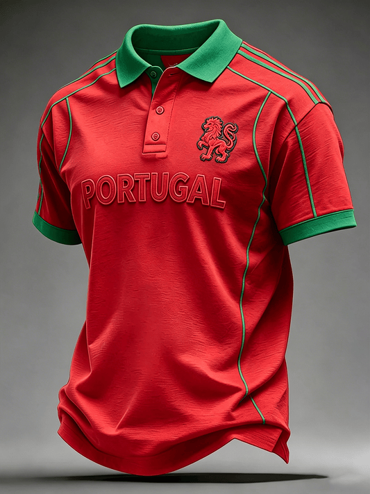 Portugal FIFA World Cup 2026 Polo Shirt World Cup Portugal 2026 Attire Fan Gear