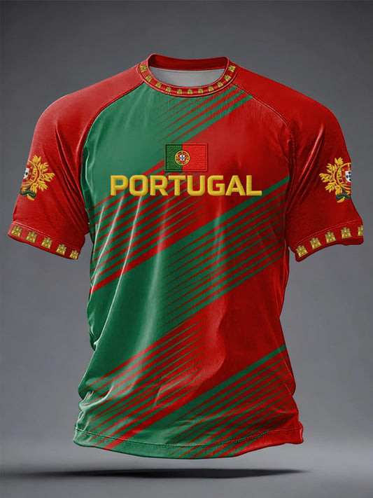 Portugal FIFA World Cup 2026 Shirt FIFA Merch Portugal Soccer Clothing For Fan