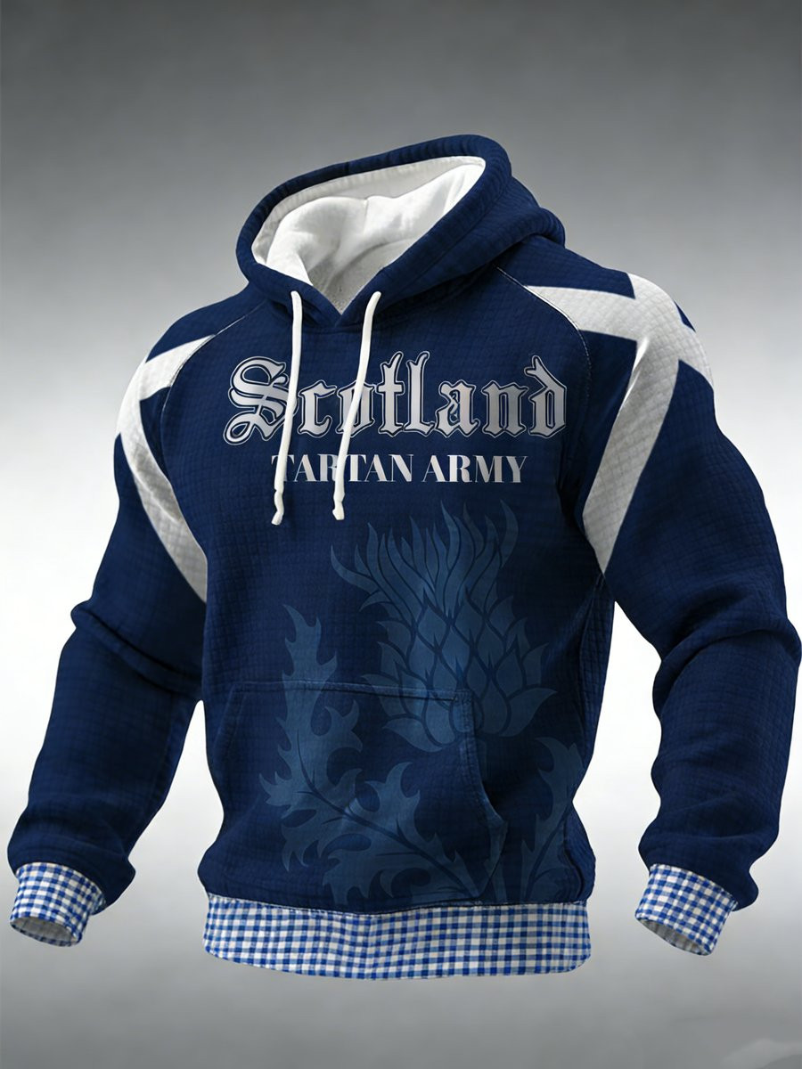 Scotland FIFA World Cup 2026 Hoodie The Tartan Army Soccer Hoodie For World Cup Fan