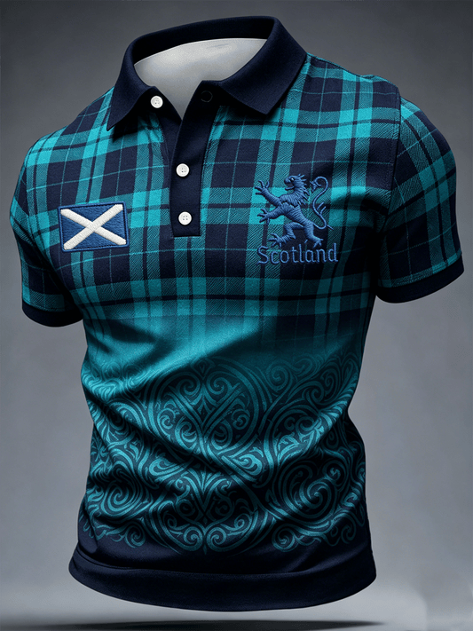 Scotland FIFA World Cup 2026 Polo Shirt Scotland Soccer Merch For FIFA Fan