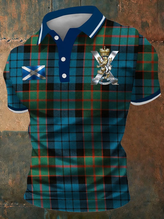 Scotland FIFA World Cup 2026 Polo Shirt Tartan Army Apparel For Soccer Lovers