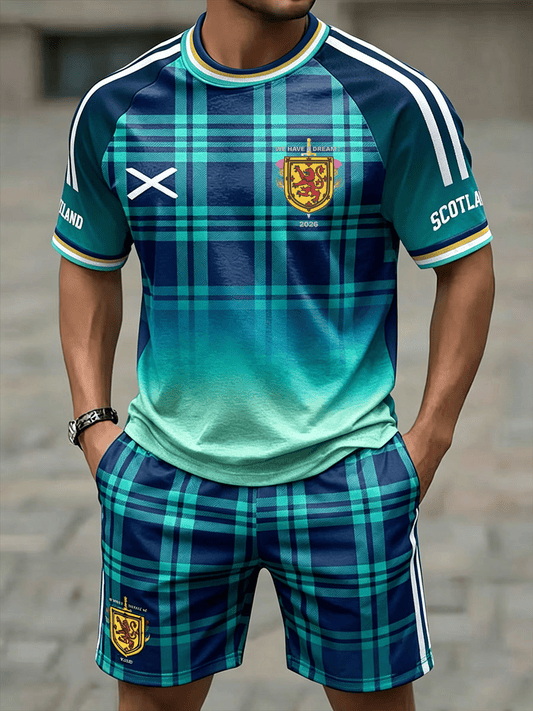 Scotland FIFA World Cup 2026 Shirt And Shorts Scotland World Cup Games Apparel Fan Gifts